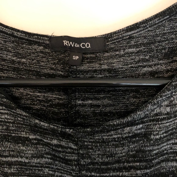 Dark heathered grey sweater dress - Picture 2 of 2